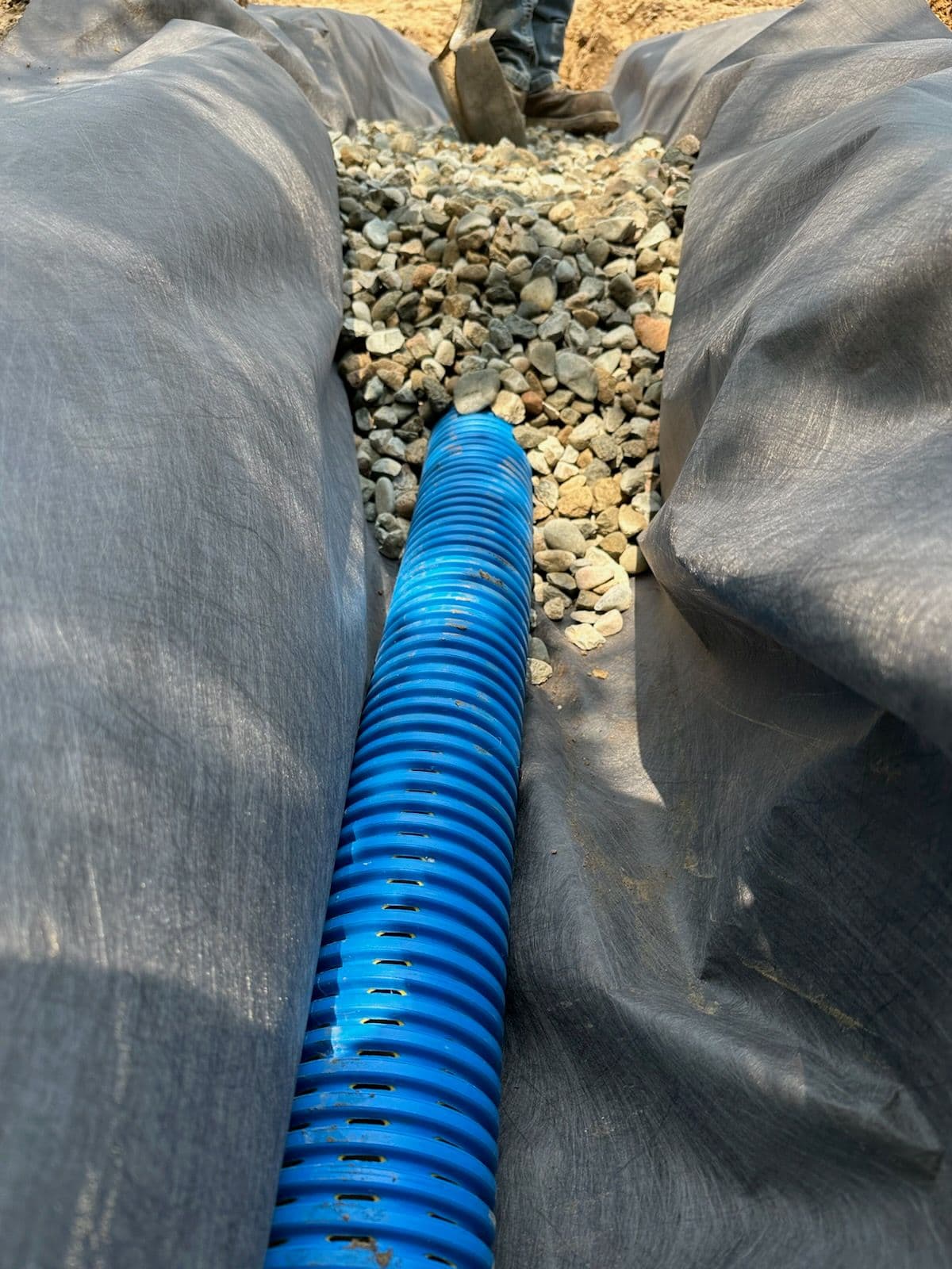 Project Efficient Downspout Drainage Systems by Yeti Earthworks image